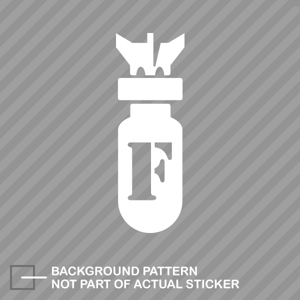 F Bomb Sticker Decal Vinyl f-bomb