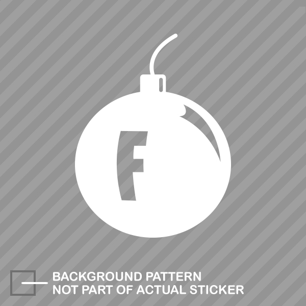 F Bombs Sticker Decal Vinyl jdm euro bomb