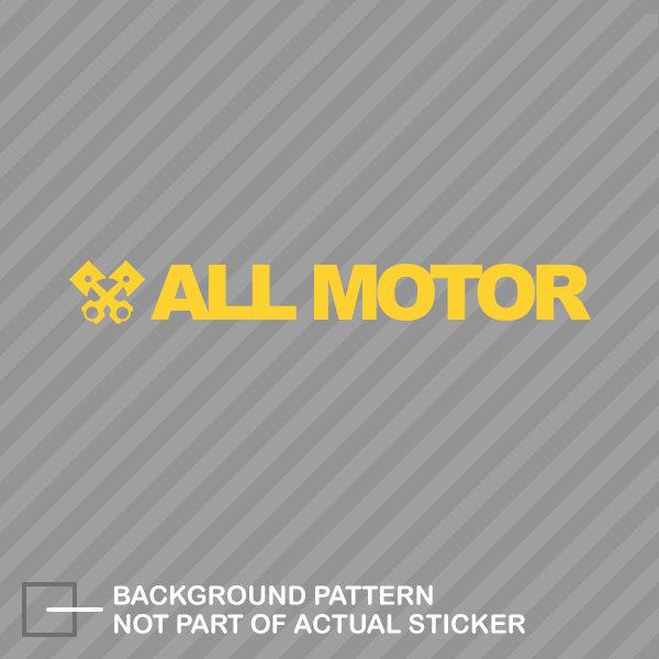 All Motor Sticker Decal Vinyl jdm normally aspirated | eBay