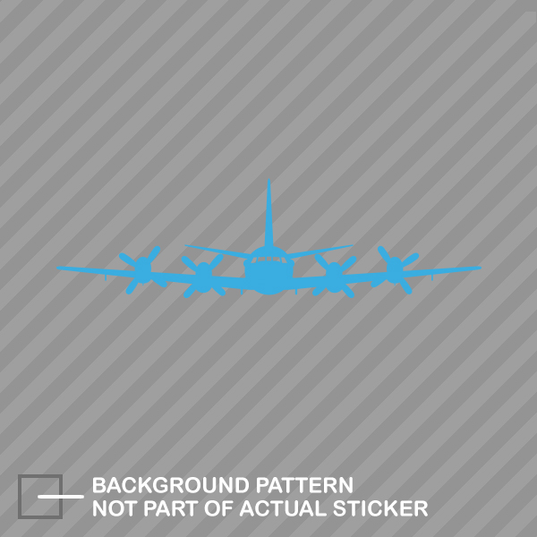 Front View P-3 Orion Sticker Die Cut Decal anti-submarine p3 | eBay
