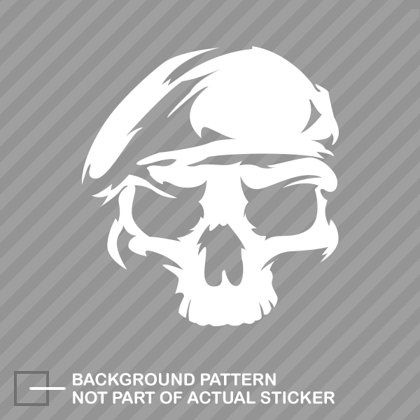 US Army Ranger Skull Sticker Die Cut Decal rangers unit special forces ...
