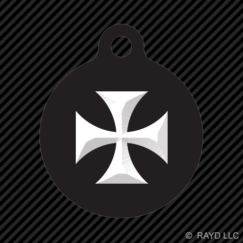 German Luftwaffe Roundel Keychain Round with Tab engraved many colors air force